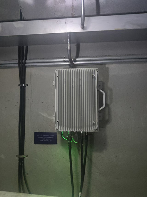  河口电力管廊覆盖漏缆方式案例